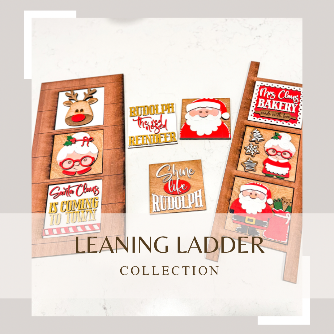 INTERCHANGEABLE LEANING LADDER